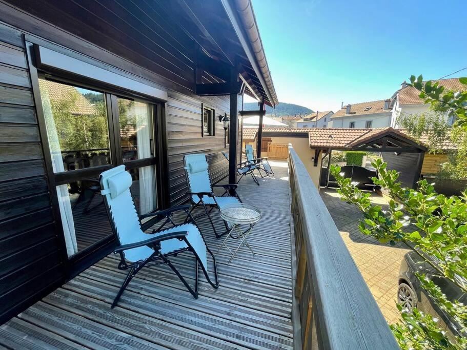 Chalet Kelly, Centre Ville / Jacuzzi / Sauna Gerardmer Luaran gambar
